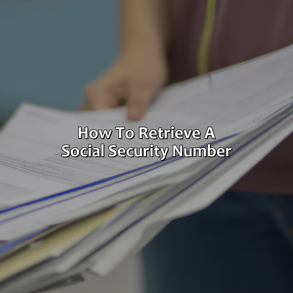 How to Retrieve a Social Security Number-how to run a background check with social security number?, 