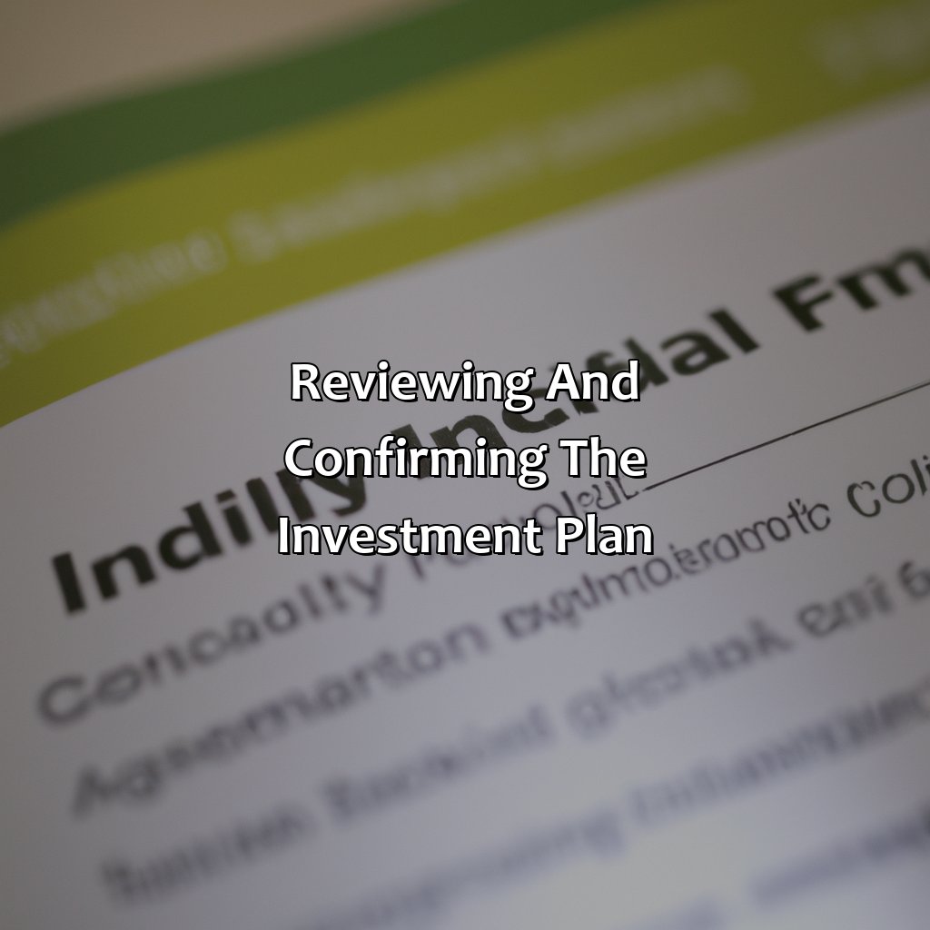 Reviewing and Confirming the Investment Plan-how to set up recurring investment in fidelity?, 