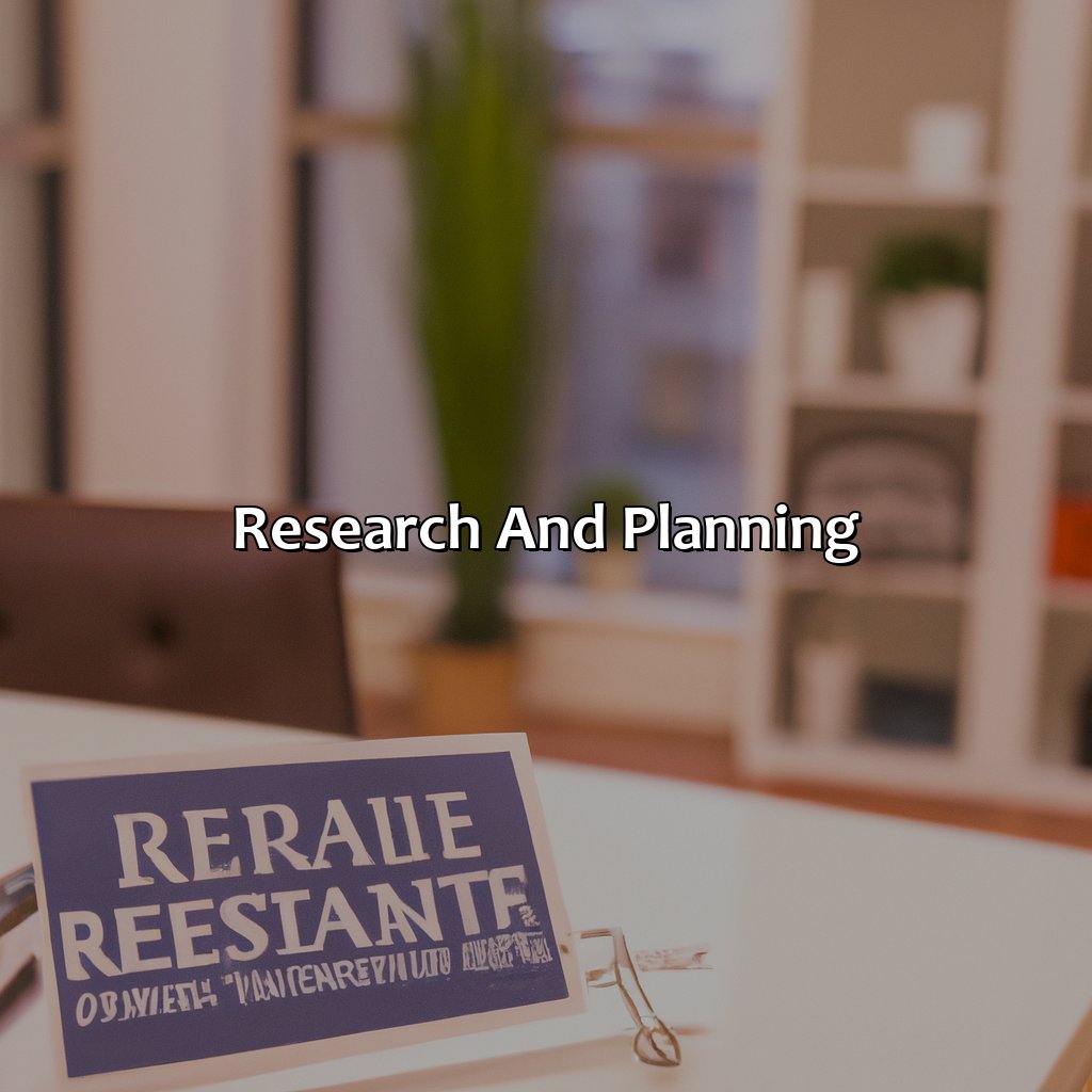 Research and Planning-how to start a real estate investment company?, 