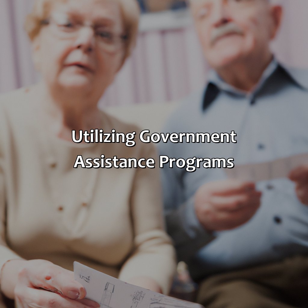 Utilizing government assistance programs-how to survive a recession in retirement?, 