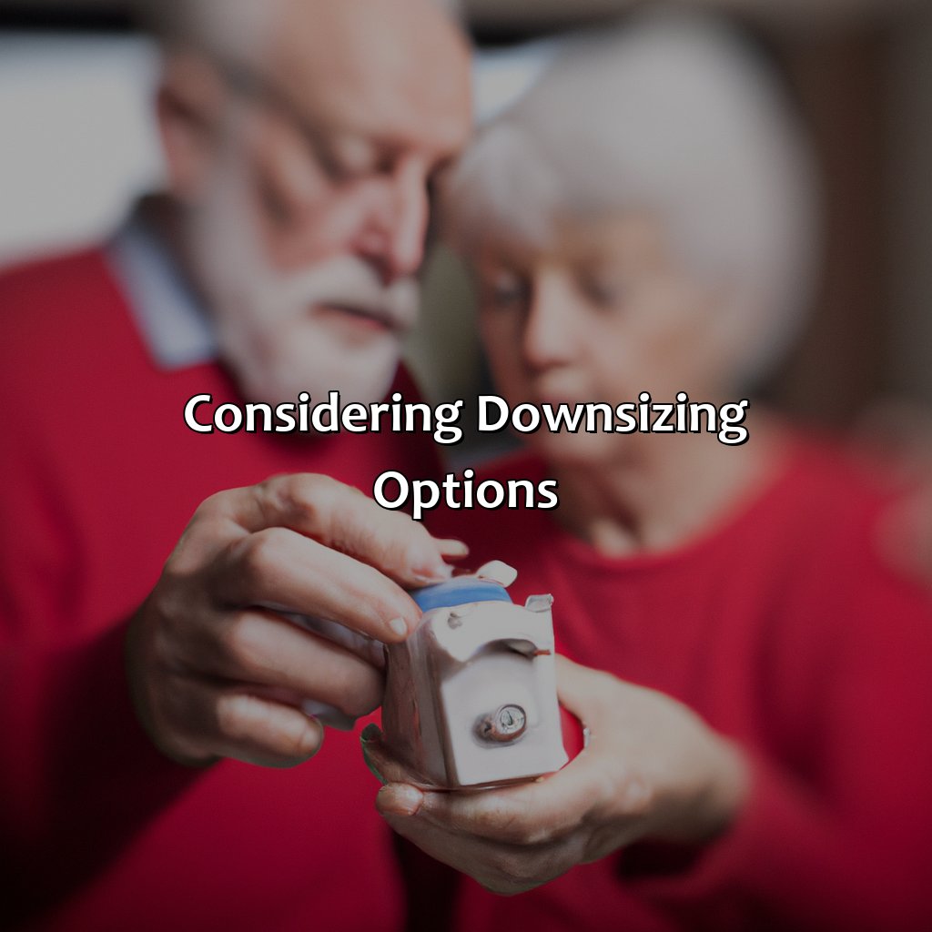 Considering downsizing options-how to survive a recession in retirement?, 