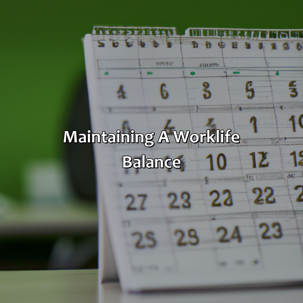 Maintaining a Work-life Balance-how to survive work until retirement?, 