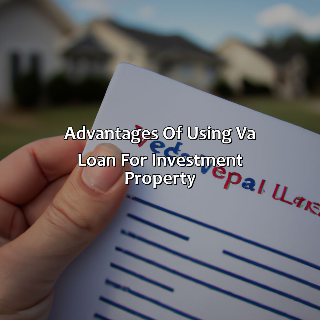 Advantages of using VA loan for Investment Property-how to use va loan for investment property?, 