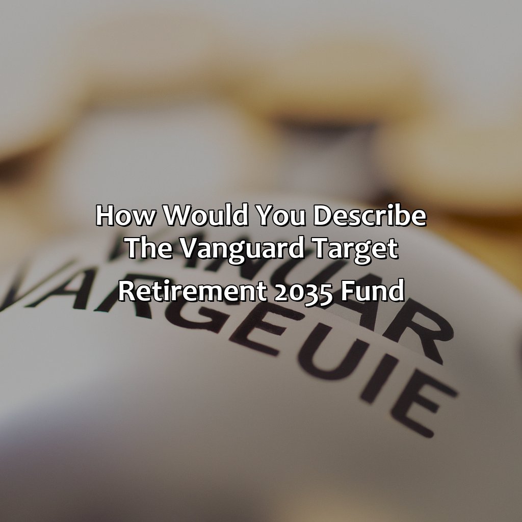 How Would You Describe The Vanguard Target Retirement 2035 Fund?
