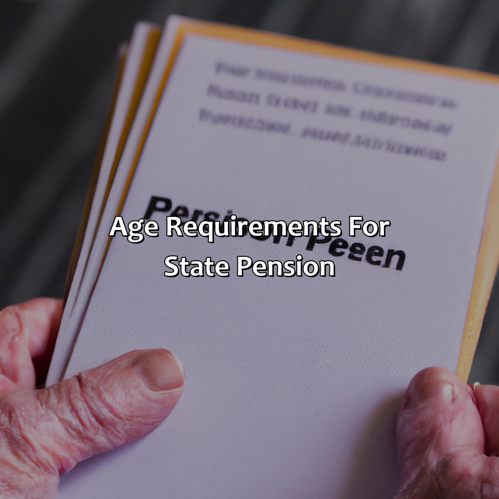 Age requirements for state pension-what age can you get your pension?, 