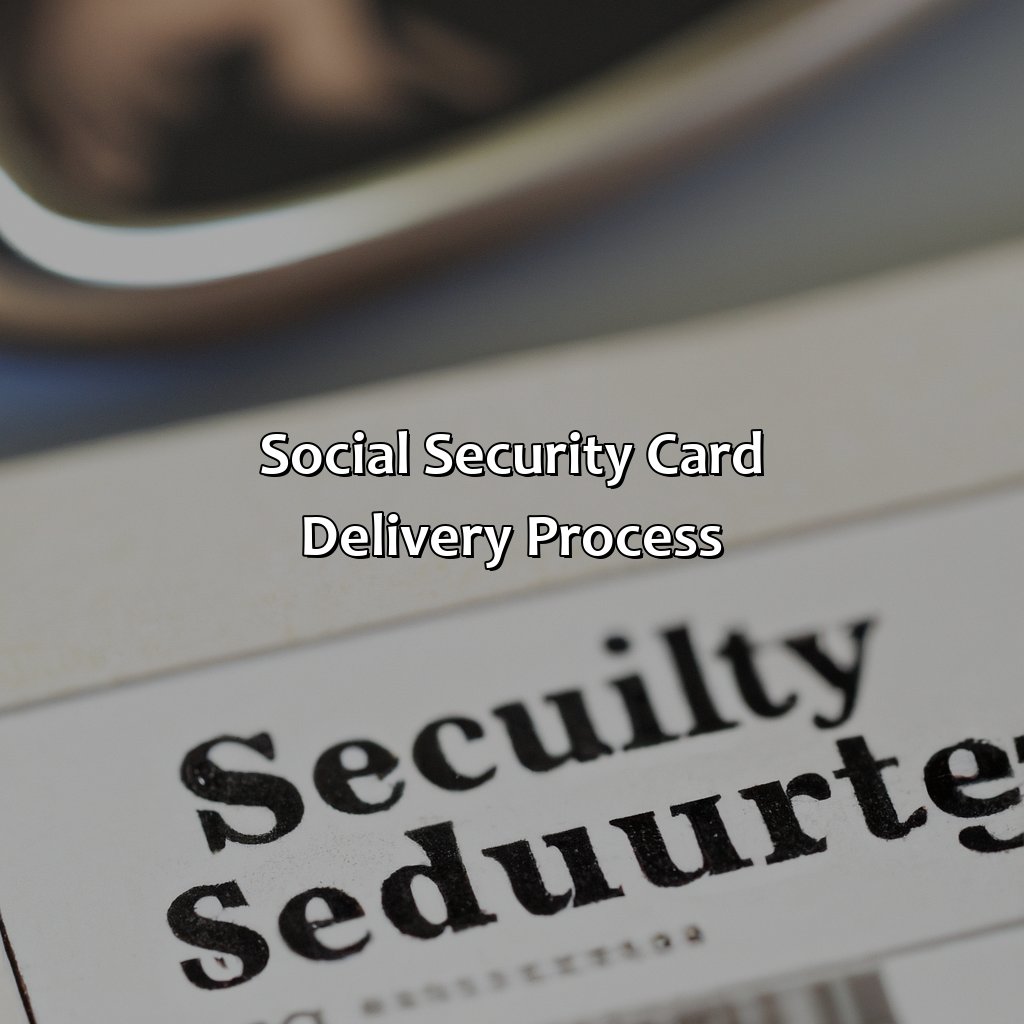 Social Security Card Delivery Process-what all do i need to get a social security card?, 