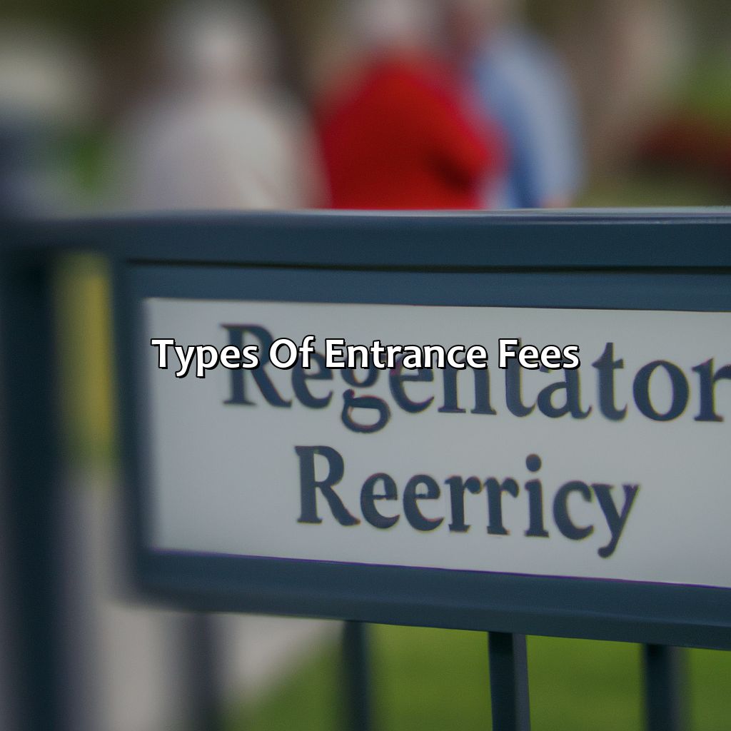 Types of Entrance Fees-what are entrance fees for retirement communities?, 