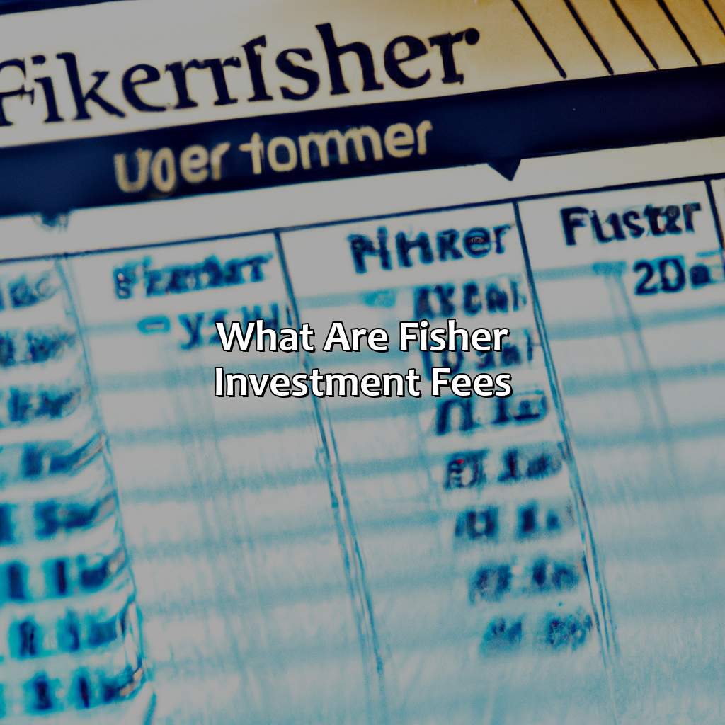 What Are Fisher Investment Fees?