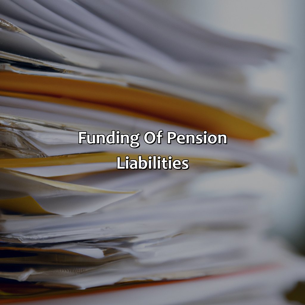 Funding of Pension Liabilities-what are pension liabilities?, 