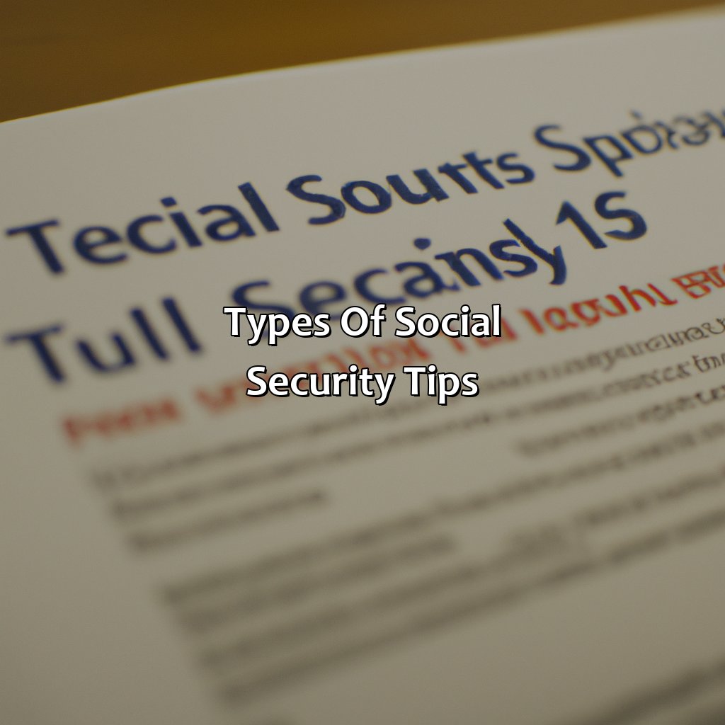 Types of Social Security Tips-what are social security tips?, 