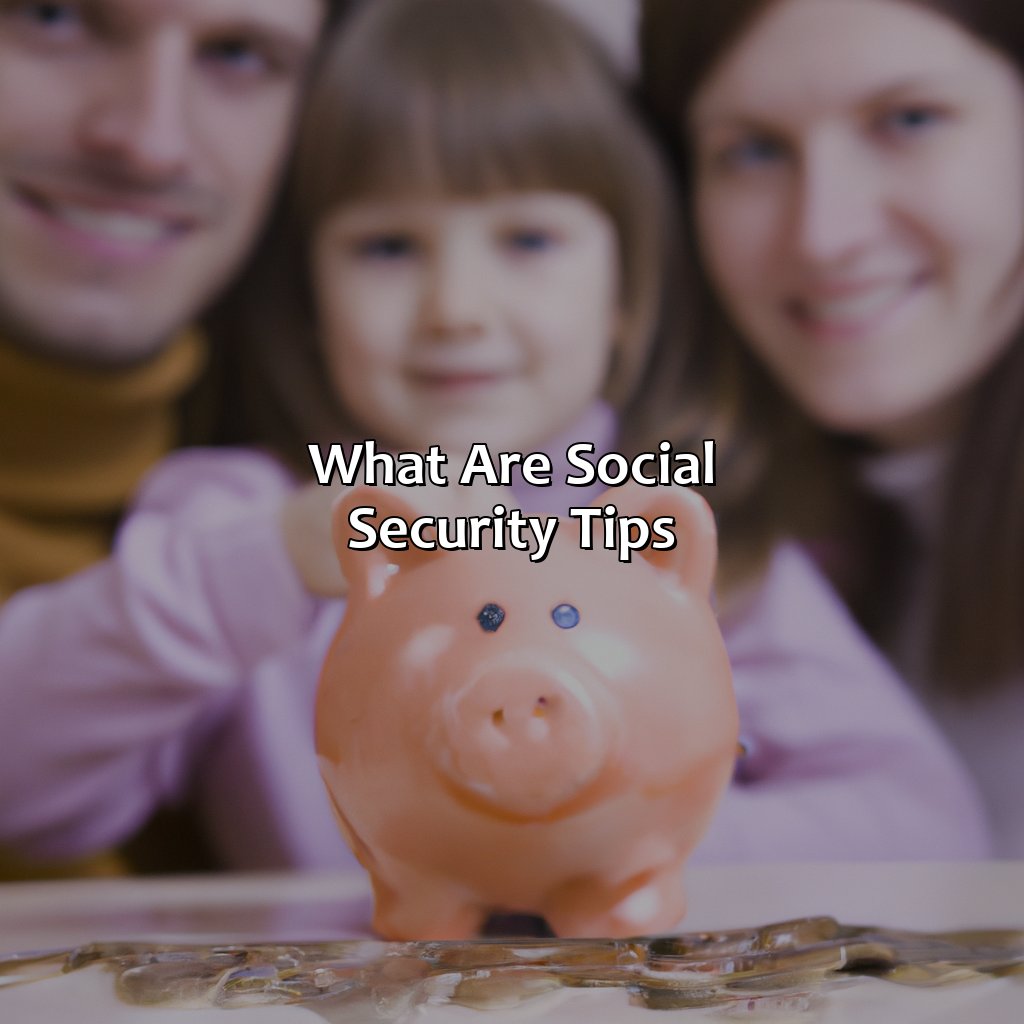 what are social security tips?,
