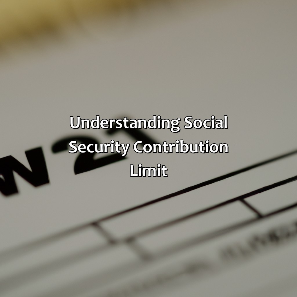 Understanding Social Security Contribution Limit-what are social security wages on w2?, 