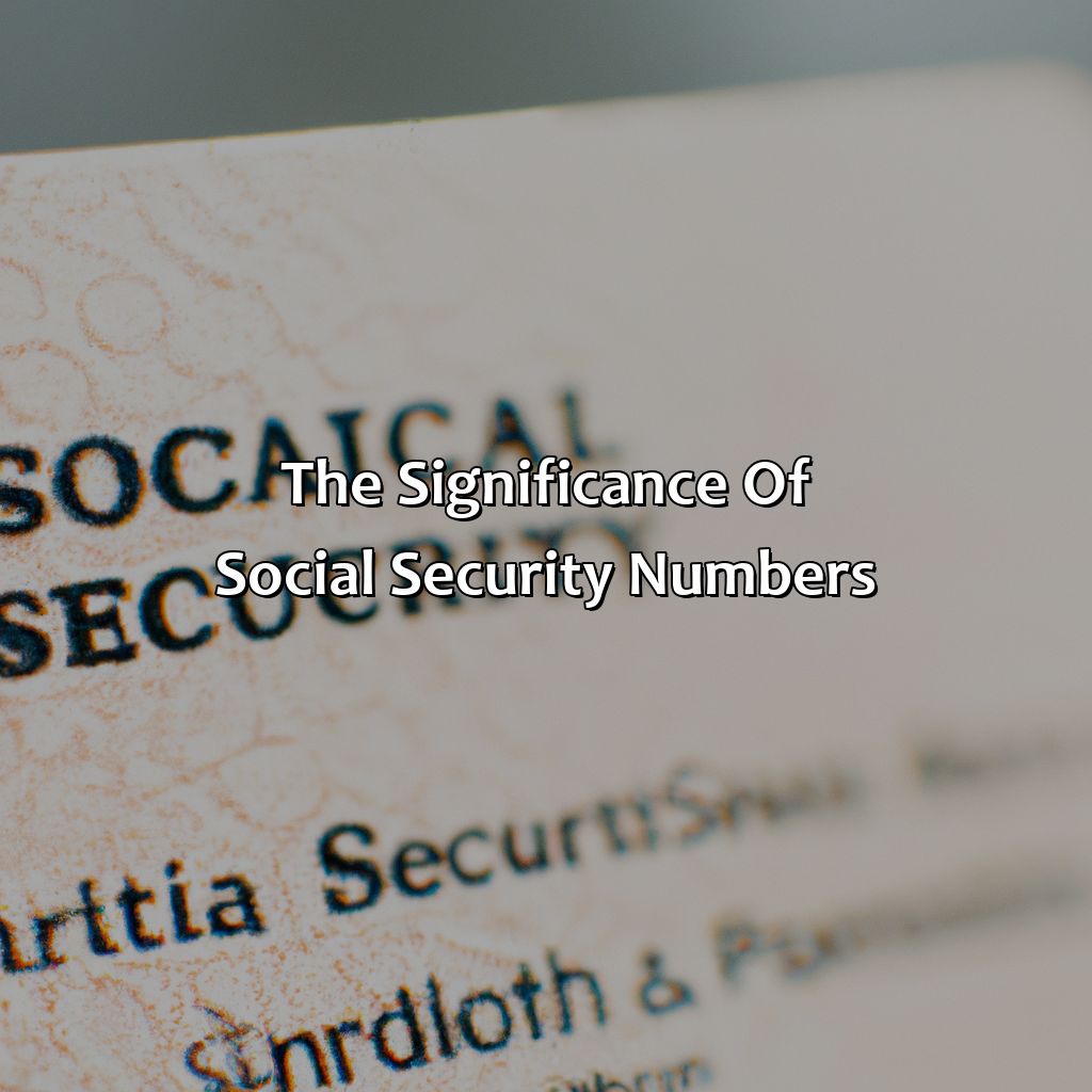 What Are The Numbers In A Social Security Number? - Retire Gen Z