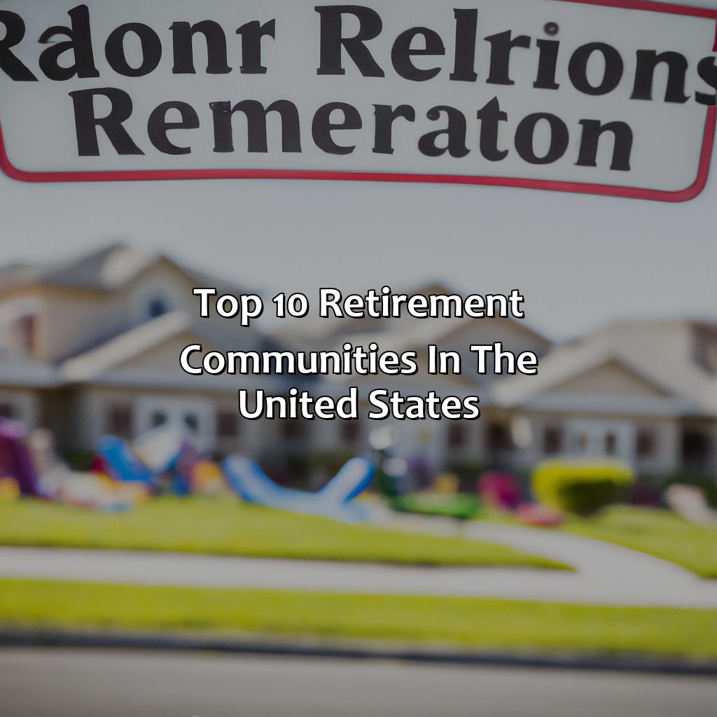 Top 10 Retirement Communities in the United States-what are the top 10 retirement communities in the united states?, 