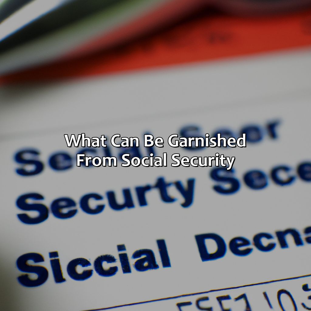 What Can Be Garnished from Social Security?-what can be garnished from social security?, 