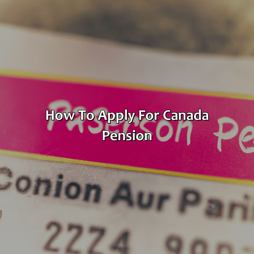 How to Apply for Canada Pension-what date is canada pension paid?, 