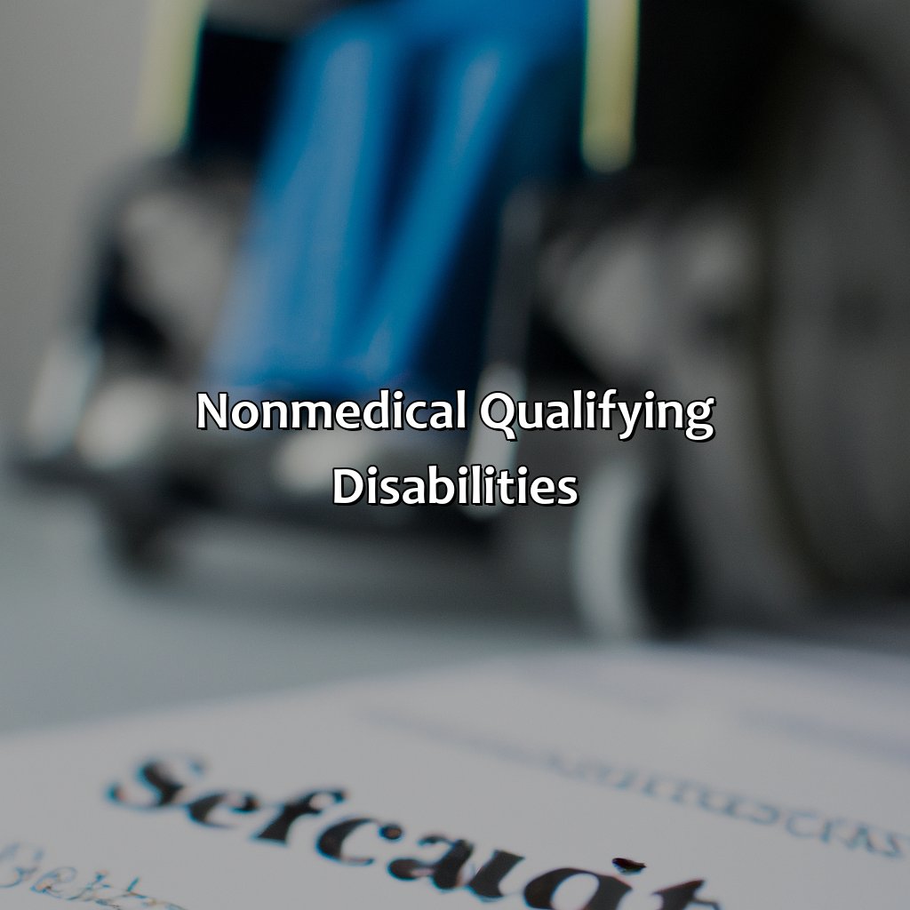 Non-Medical Qualifying Disabilities-what disability qualifies for social security?, 