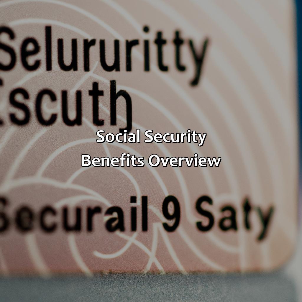 Social Security Benefits Overview-what do i need from social security to file taxes?, 