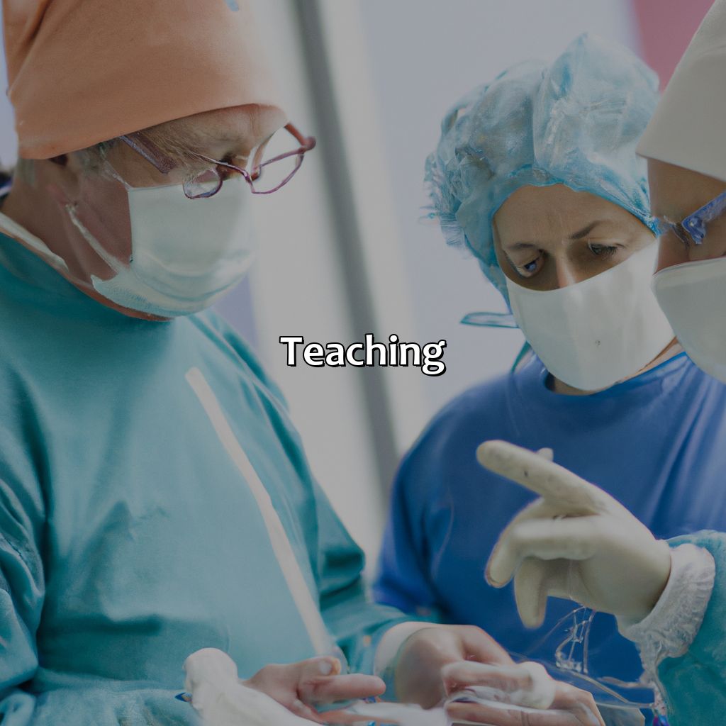 Teaching-what do surgeons do after retirement?, 