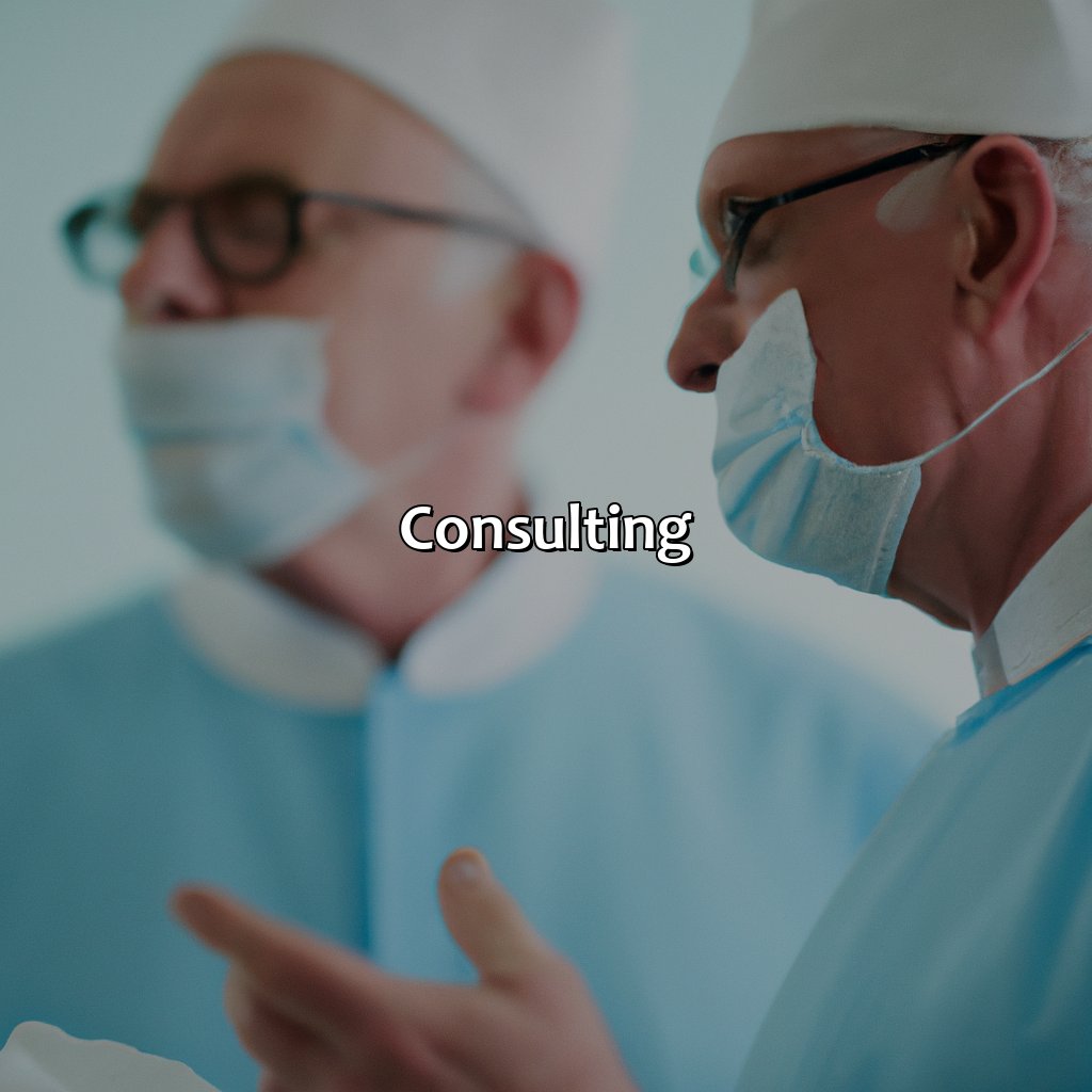 Consulting-what do surgeons do after retirement?, 