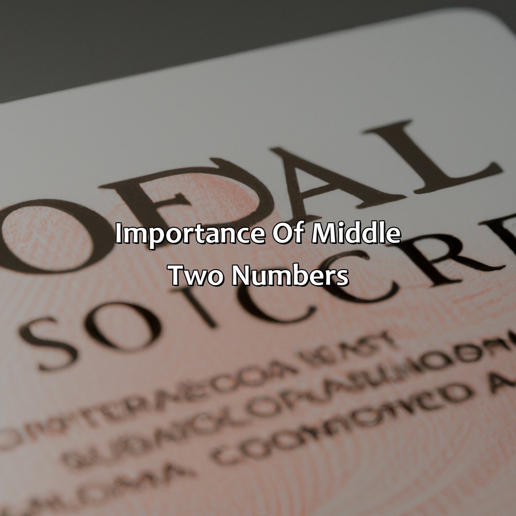 Importance of Middle Two Numbers-what do the middle two numbers in social security number mean?, 