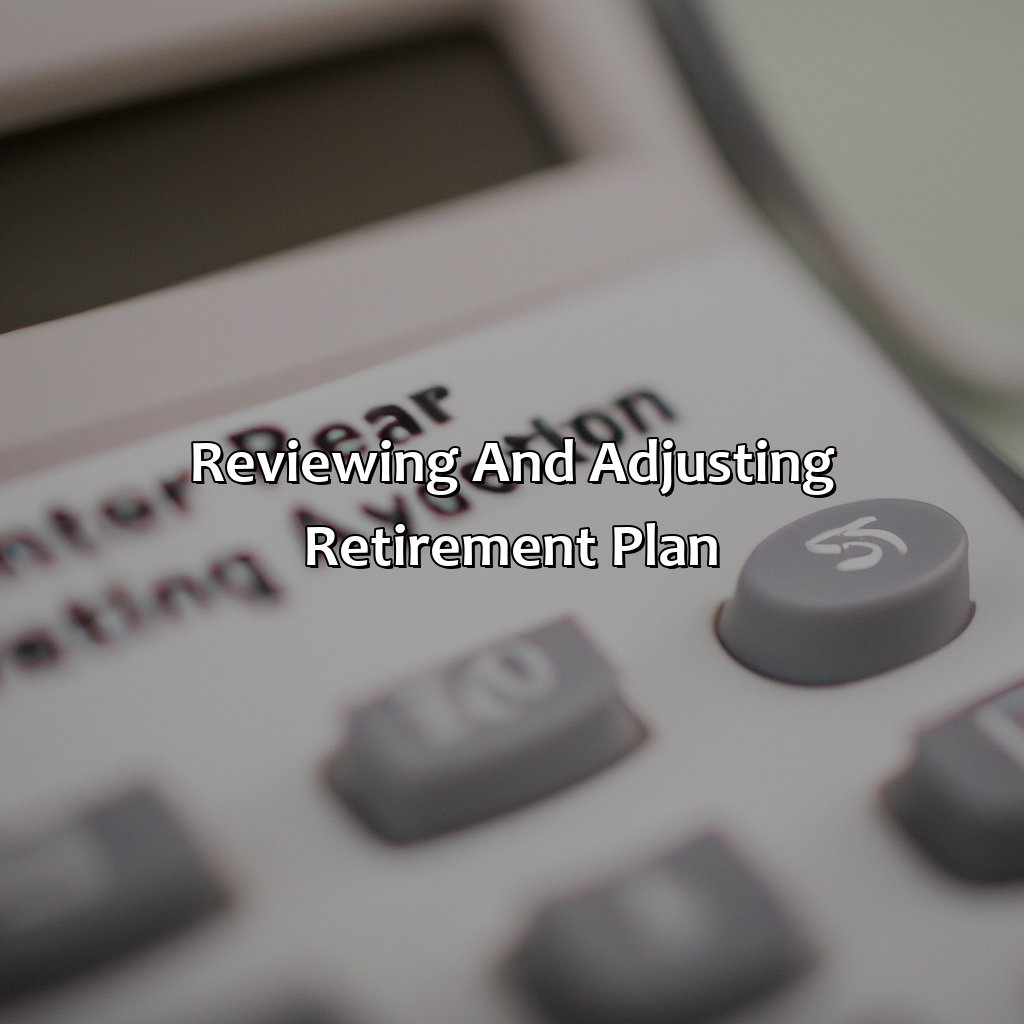 Reviewing and Adjusting Retirement Plan-what do you need for retirement?, 