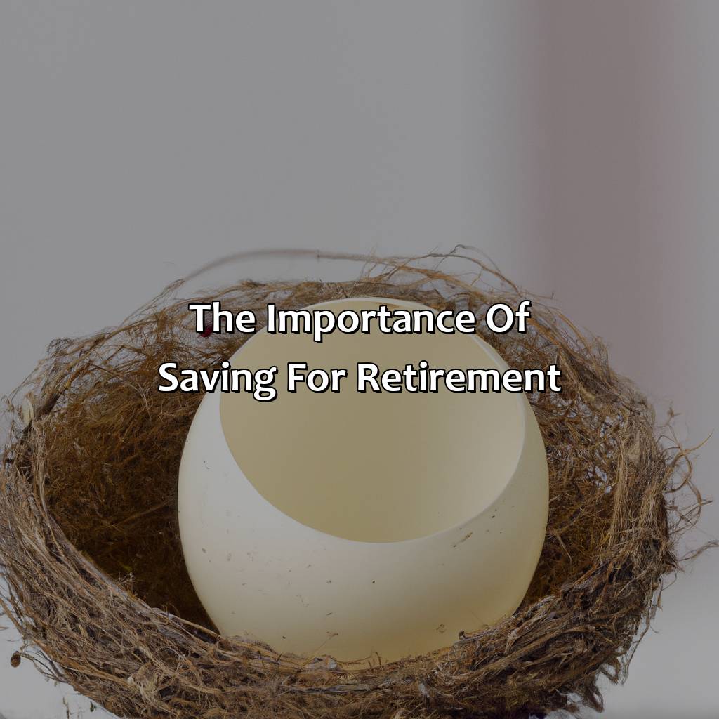 The importance of saving for retirement-what do you think would be the consequences of having less money saved for retirement?, 