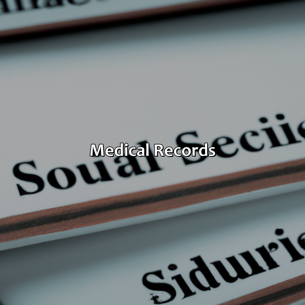 Medical Records-what documents do i need to apply for social security disability?, 