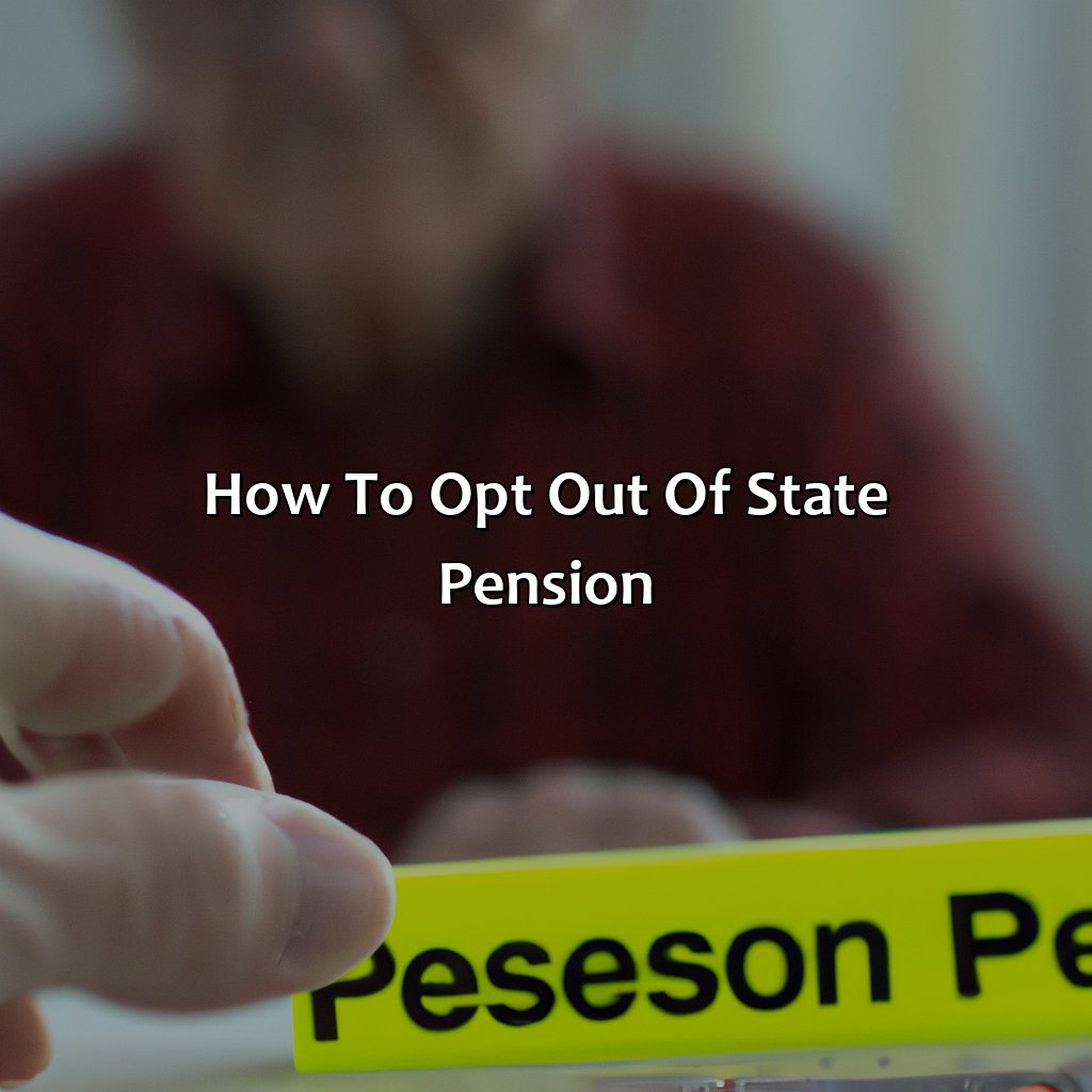 How to Opt Out of State Pension-what does opt out of state pension mean?, 