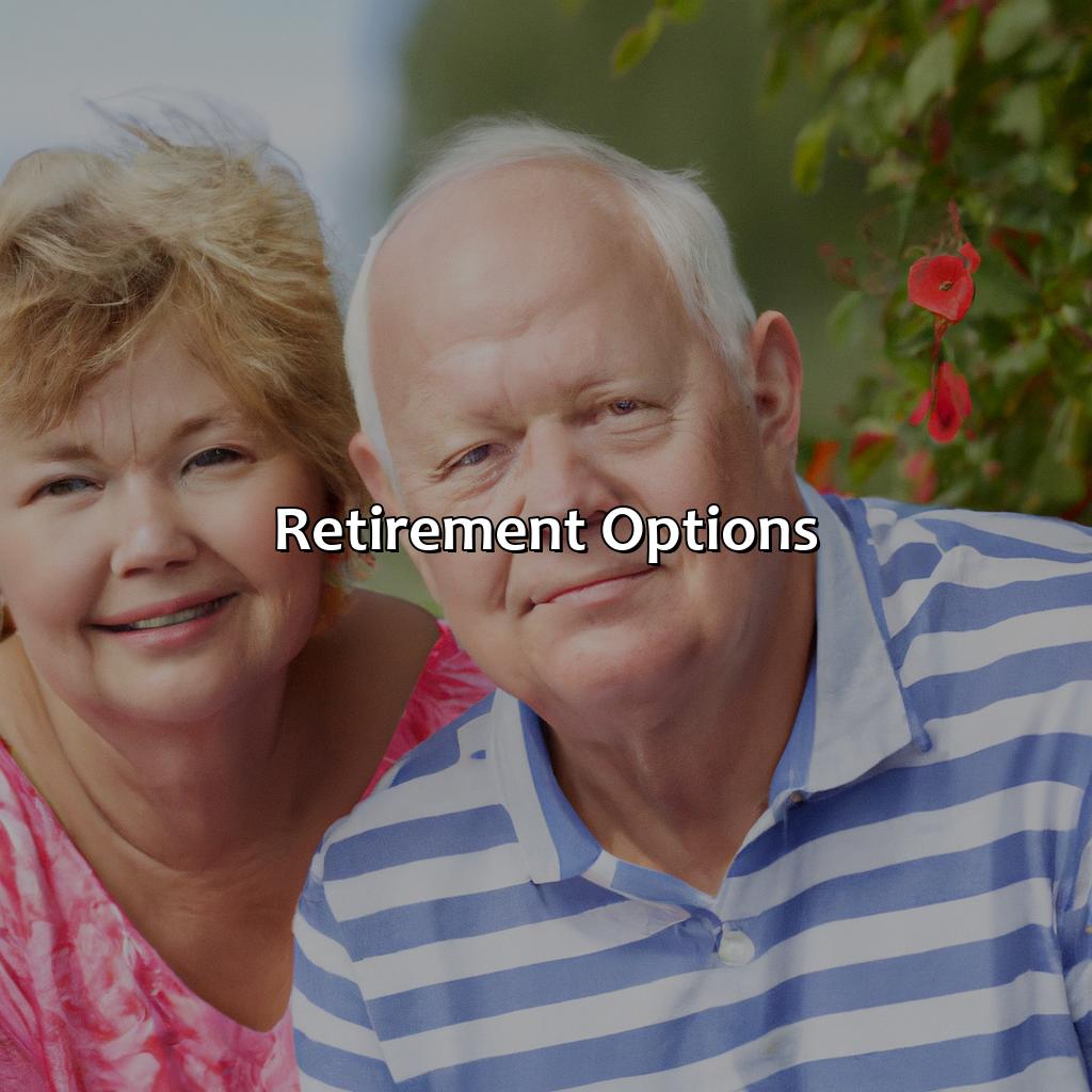 Retirement Options-what does retirement look like?, 