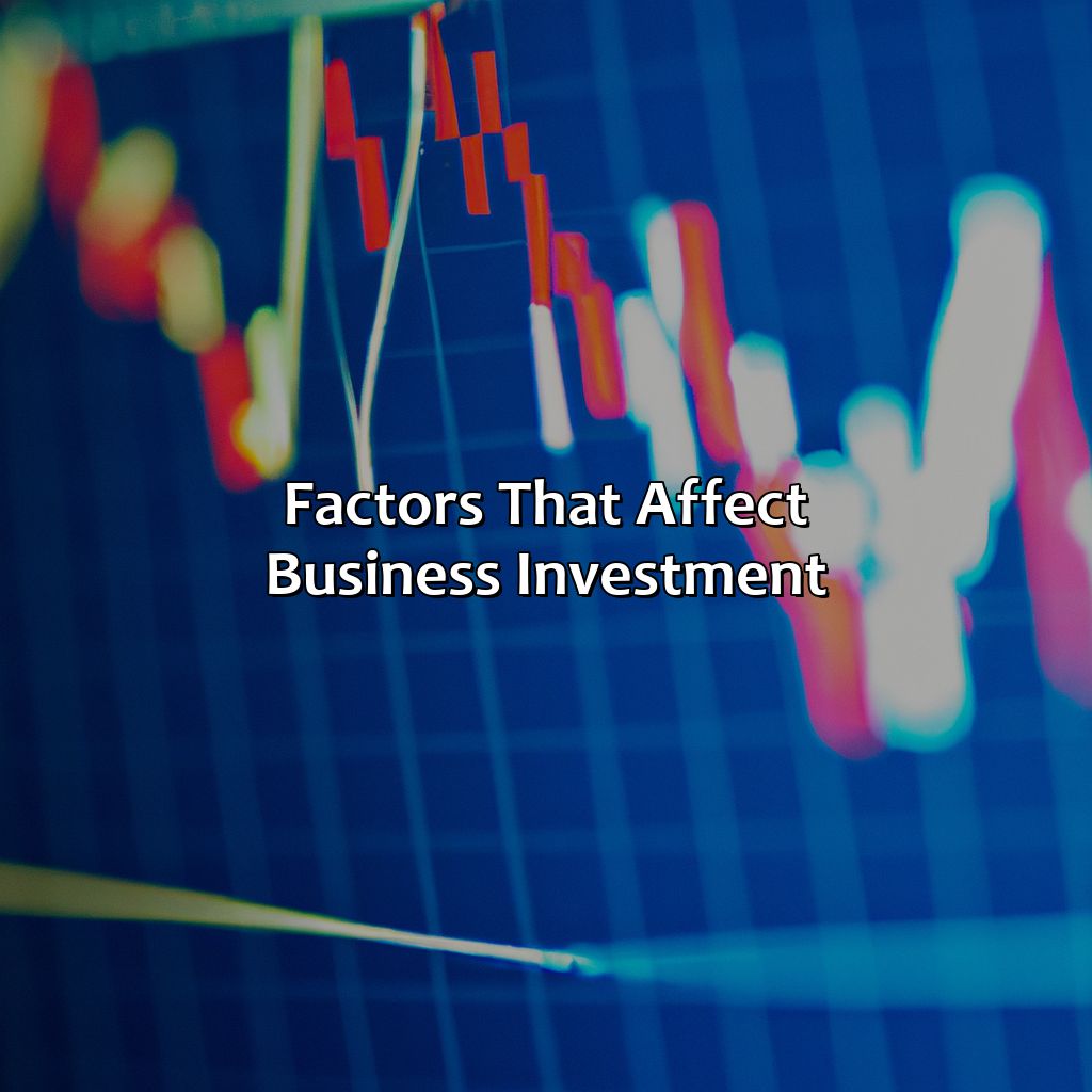 Factors That Affect Business Investment-what effect might a fall in stock prices have on business investment?, 