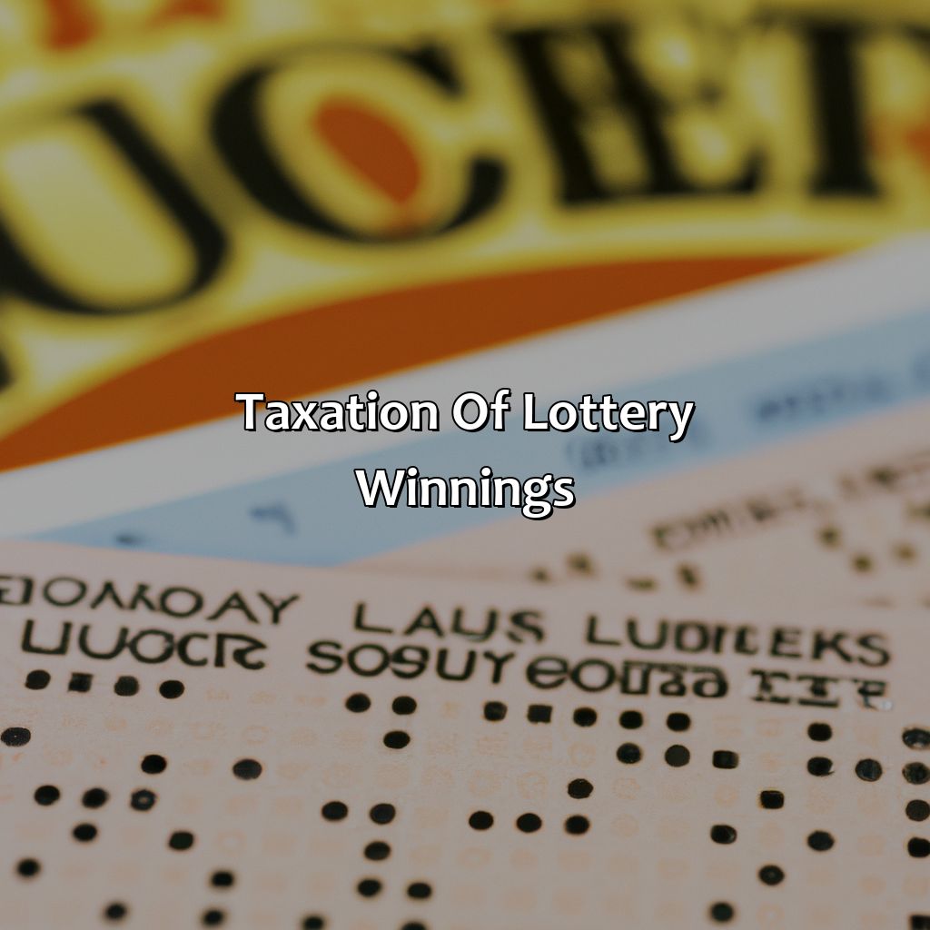 Taxation of Lottery Winnings-what happens if you are on social security and win the lottery?, 