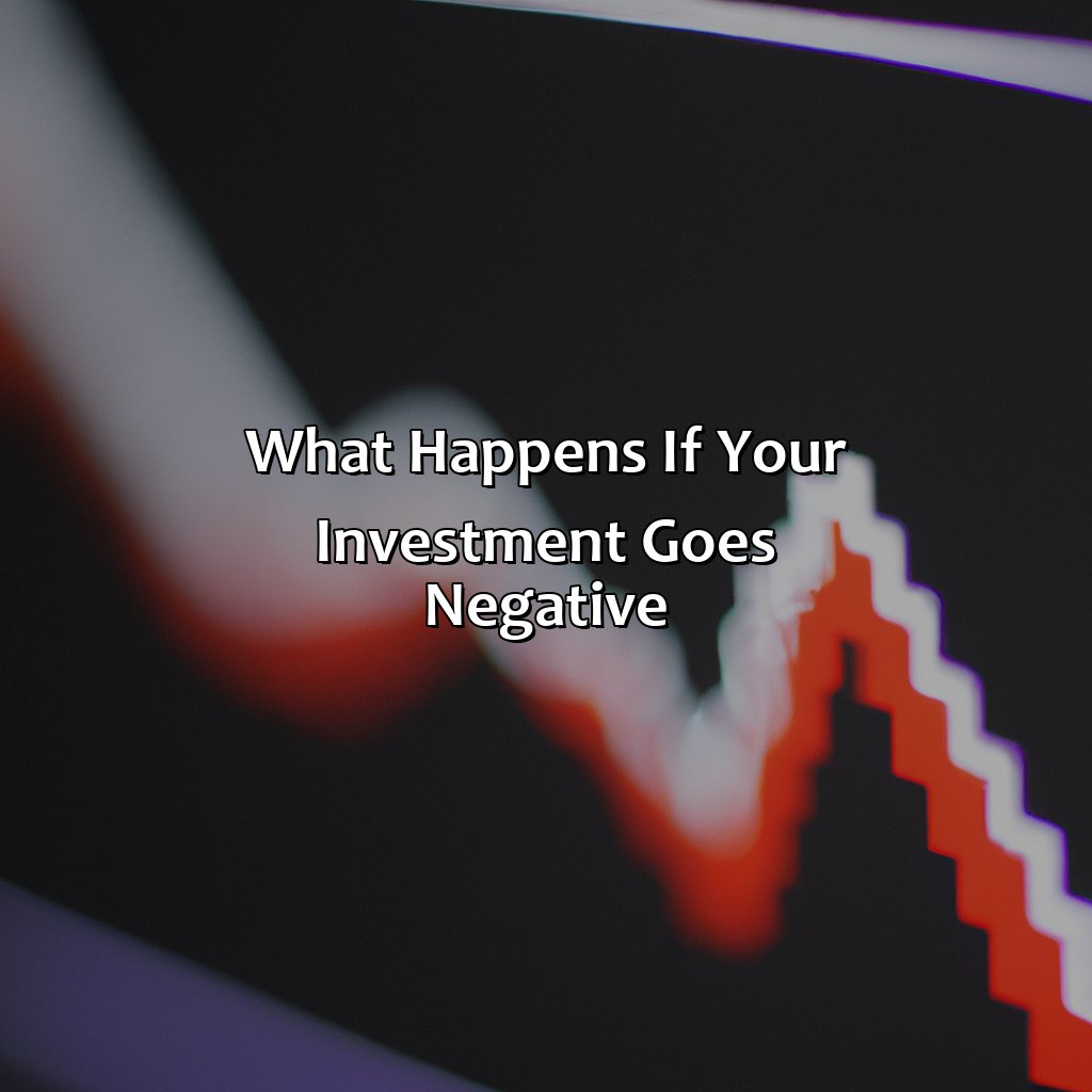 What Happens If Your Investment Goes Negative?