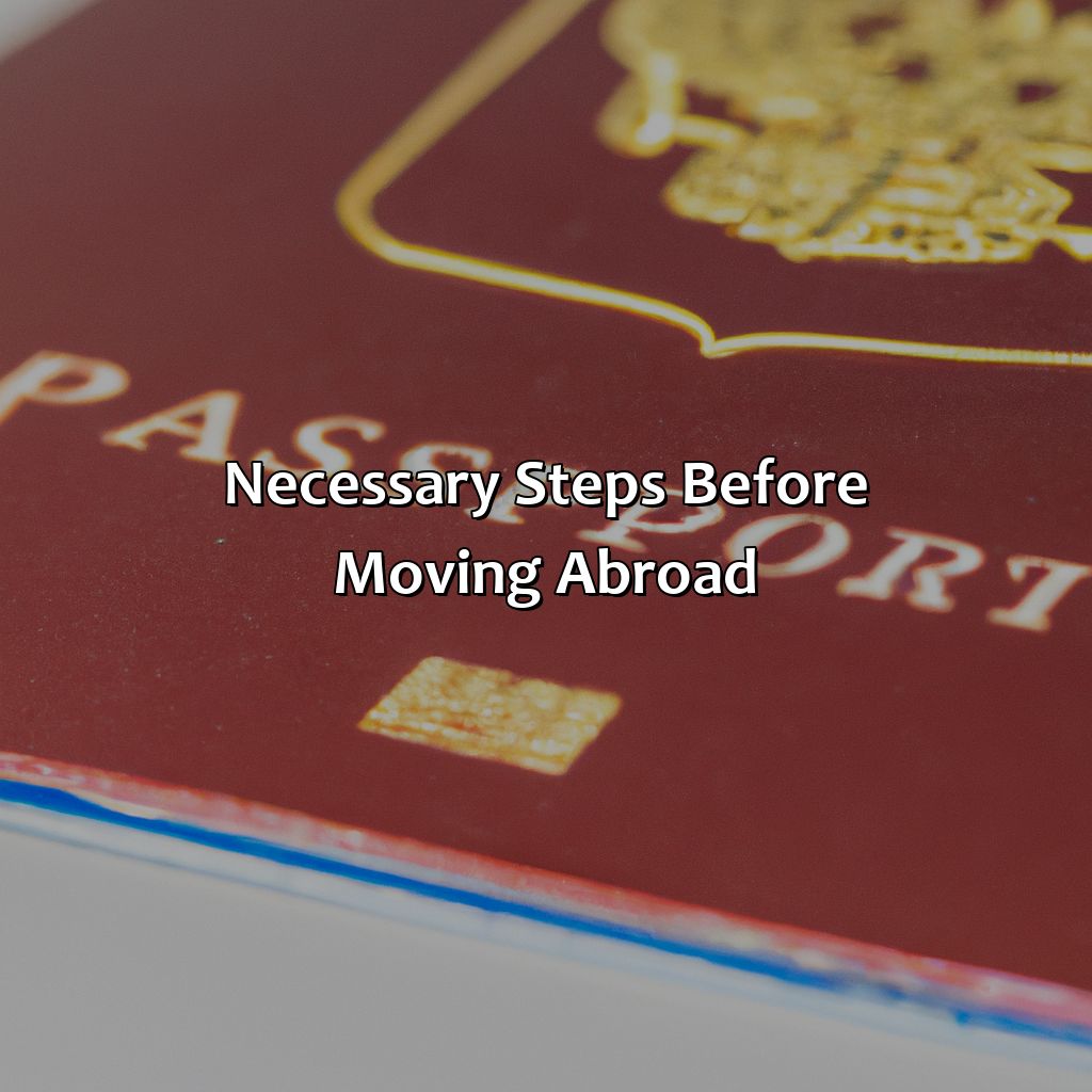 Necessary Steps Before Moving Abroad-what happens to my state pension if i move abroad?, 