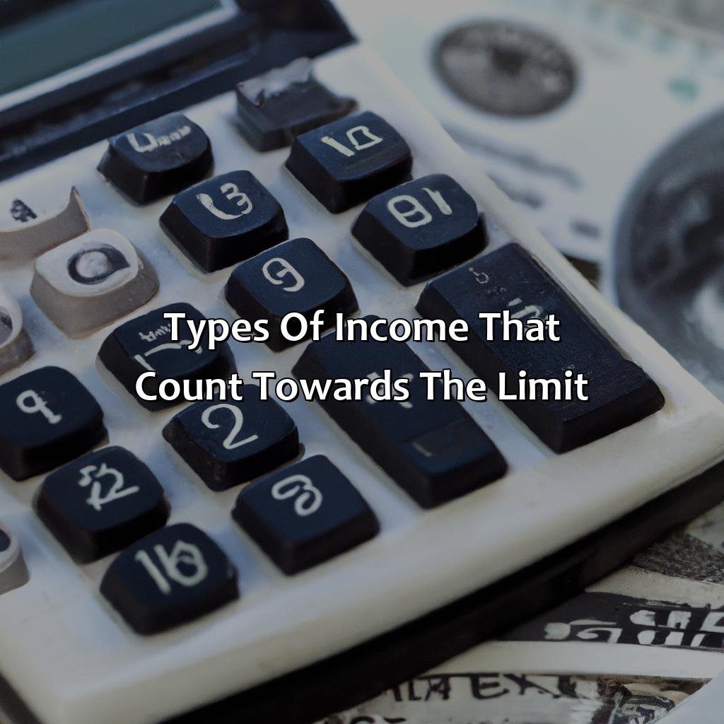 Types of income that count towards the limit-what income counts towards social security earnings limit?, 