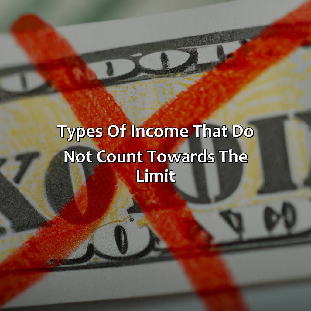 Types of income that do not count towards the limit-what income counts towards social security earnings limit?, 