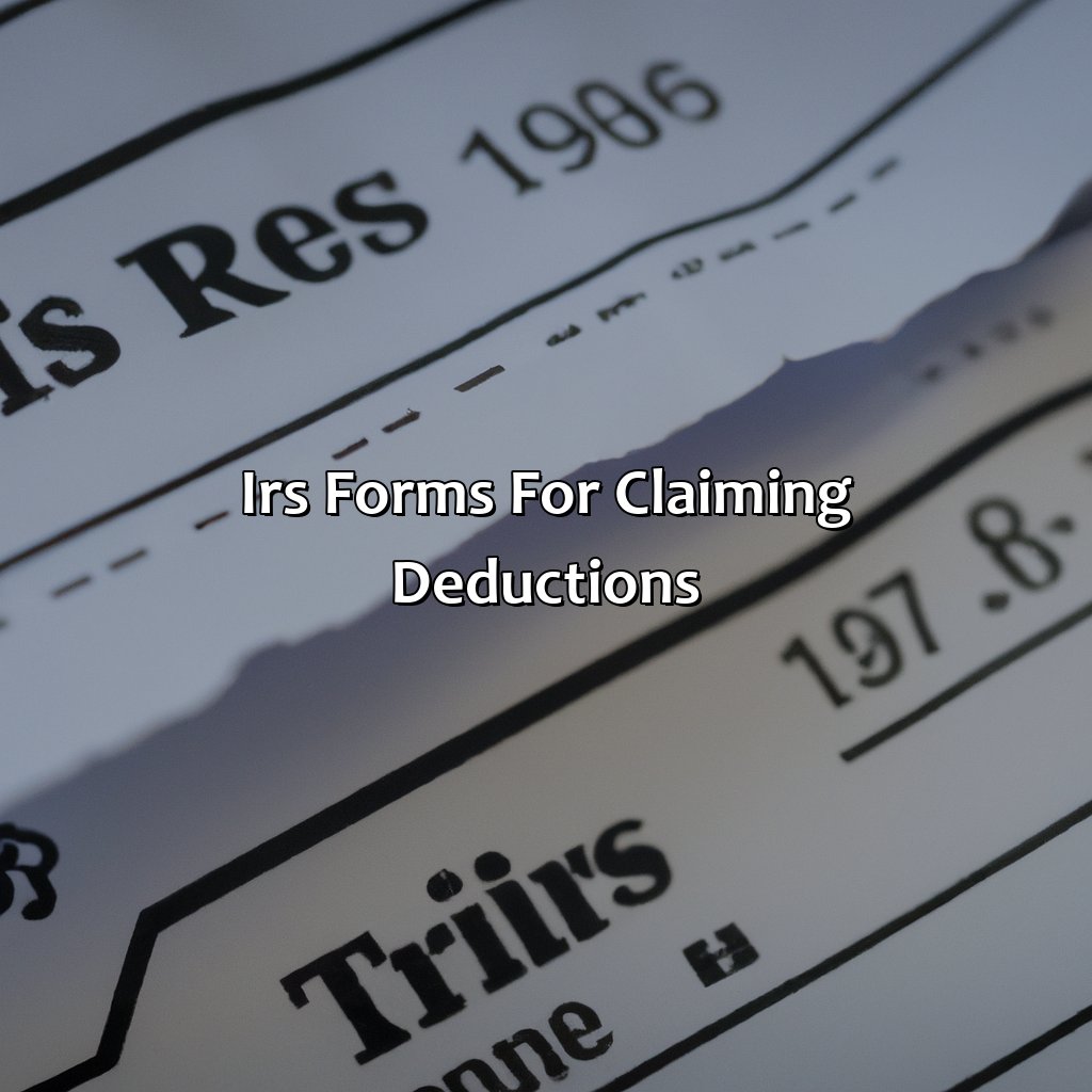 IRS Forms for Claiming Deductions-what investment expenses are tax deductible?, 