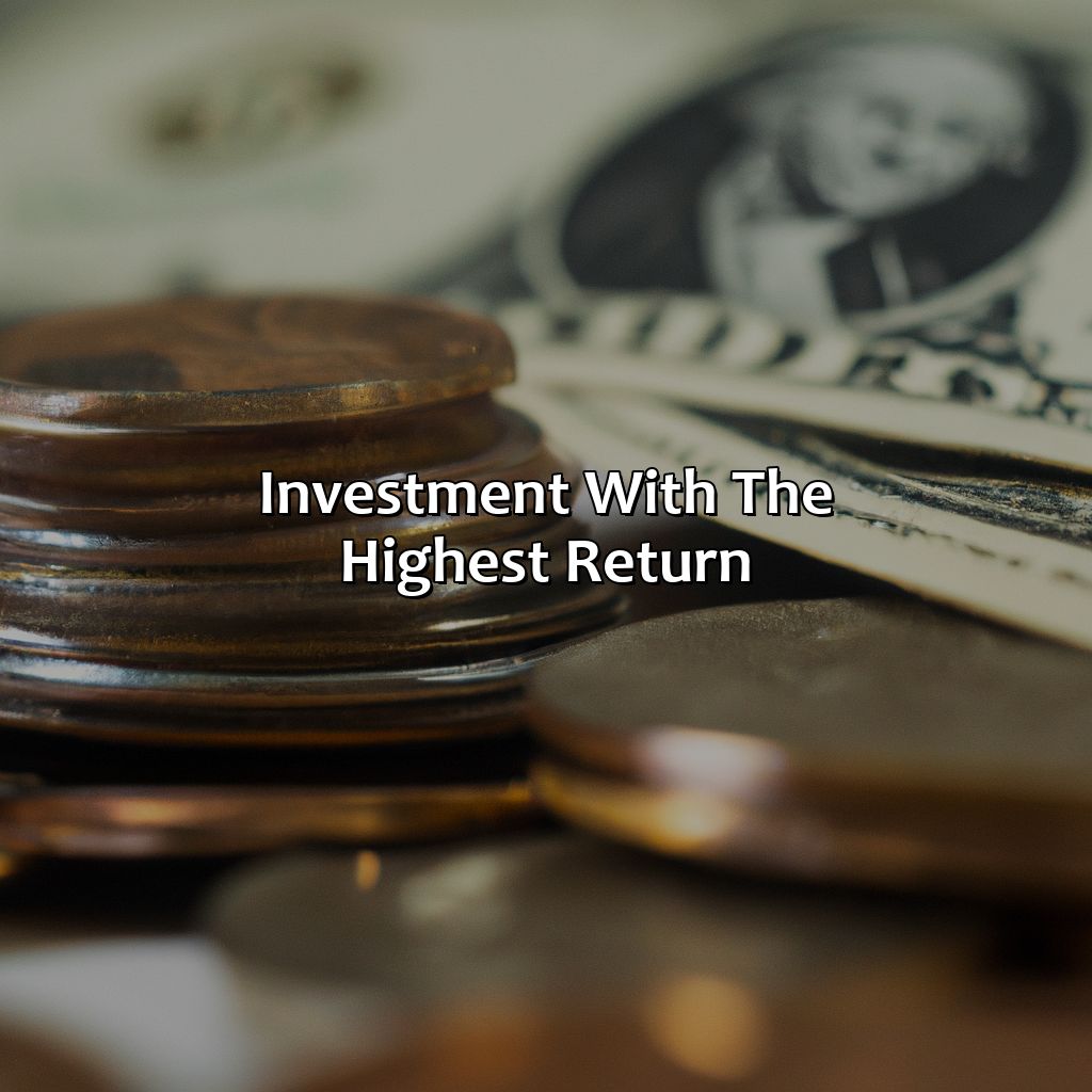 High Return Money Investment