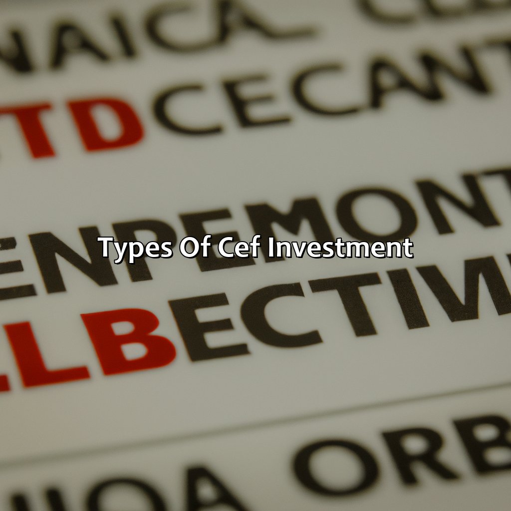 Types of CEF investment-what is a cef investment?, 