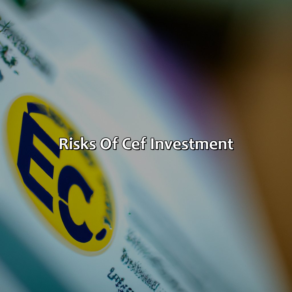 Risks of CEF investment-what is a cef investment?, 