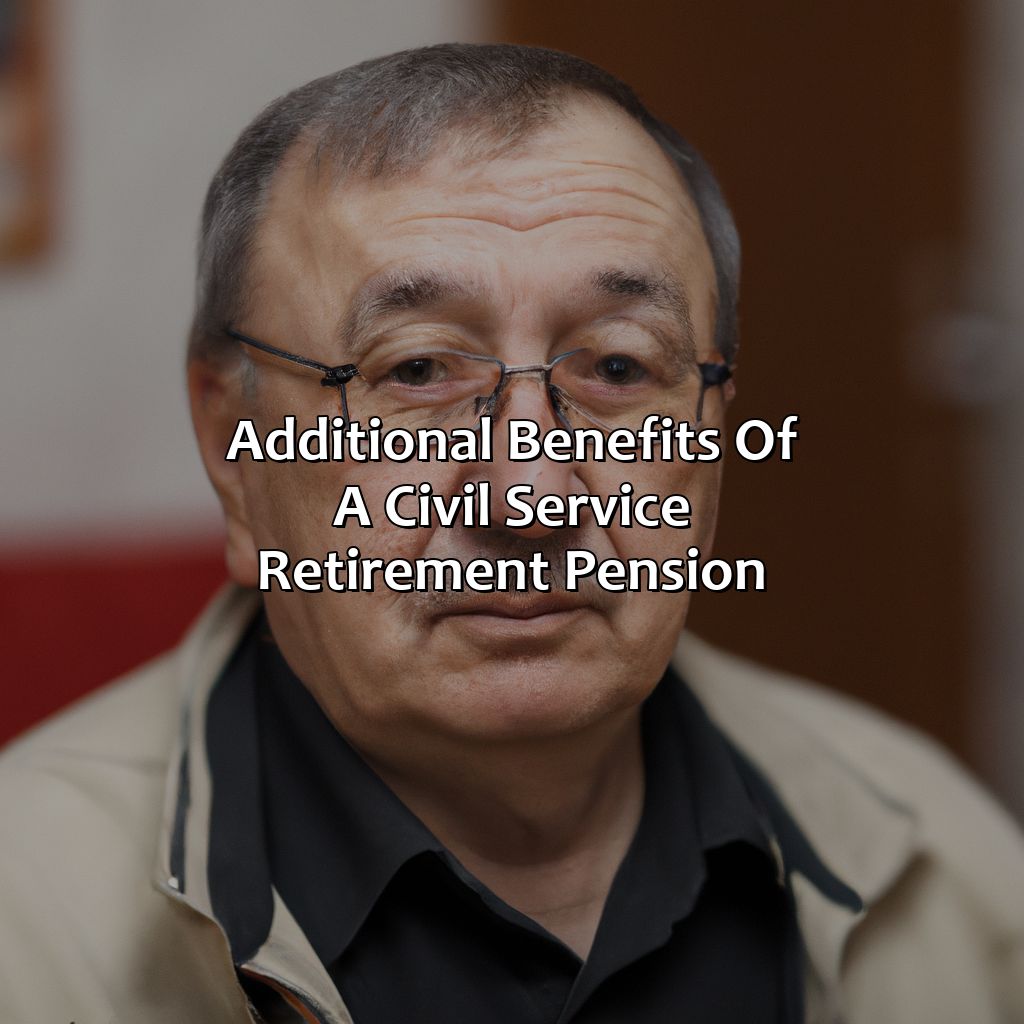 Additional Benefits of a Civil Service Retirement Pension-what is a civil service retirement pension?, 