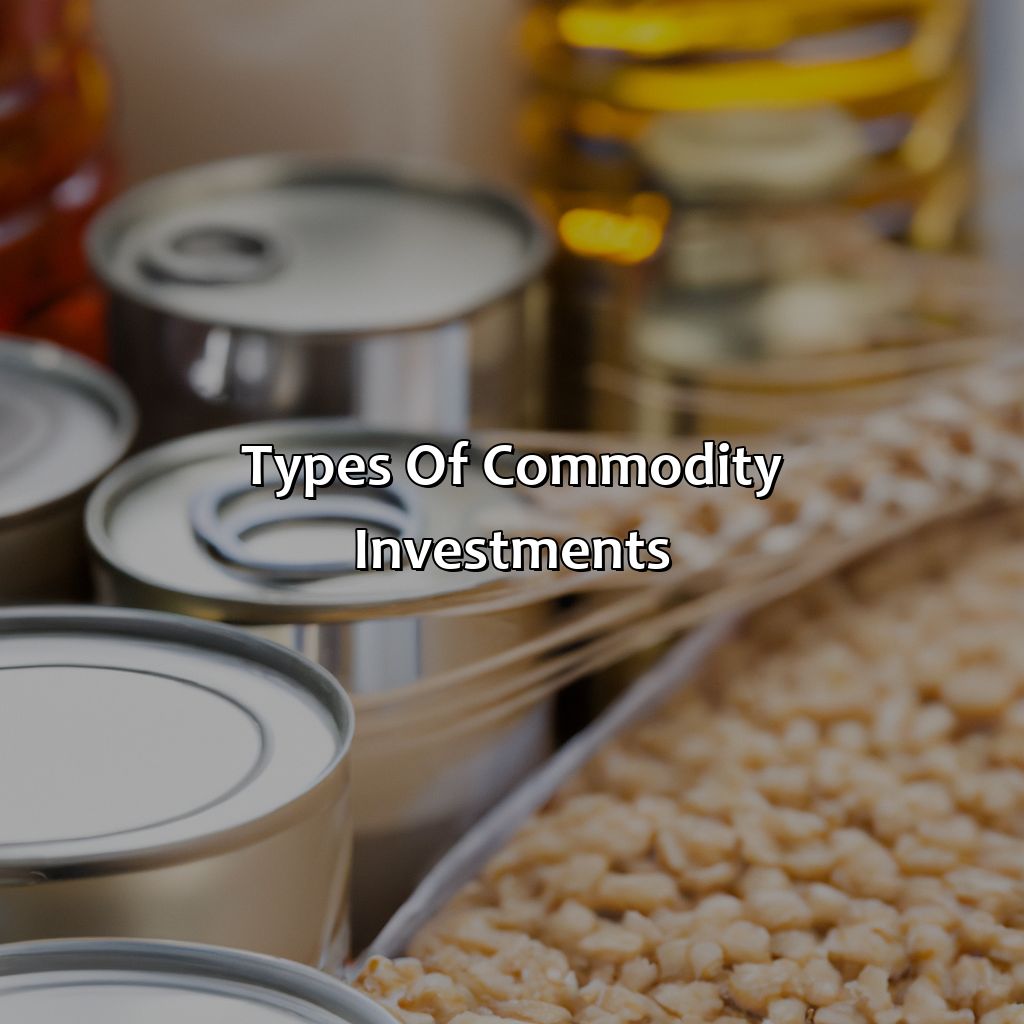 Types of Commodity Investments-what is a commodity investment?, 