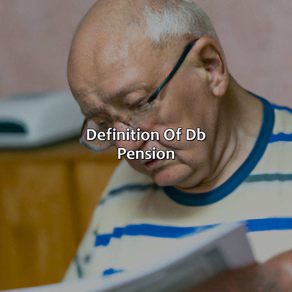 Definition of DB Pension-what is a db pension?, 