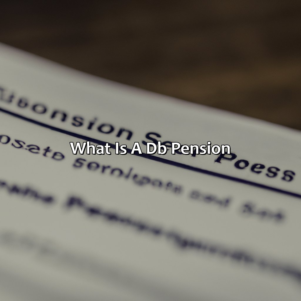 What Is A Db Pension?