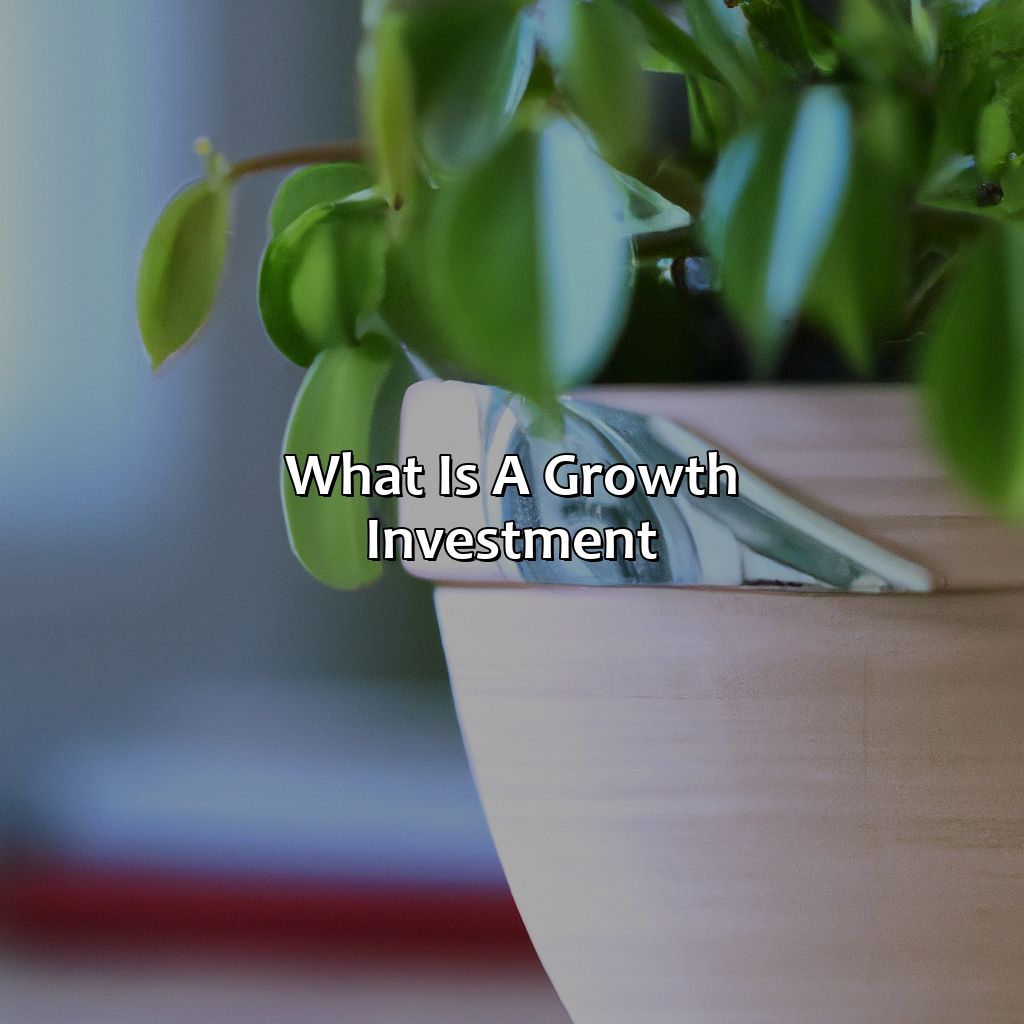 What Is A Growth Investment?