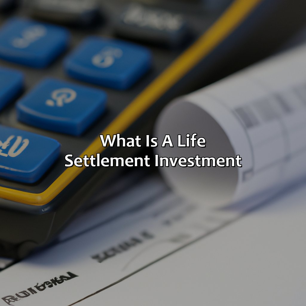 What Is A Life Settlement Investment?