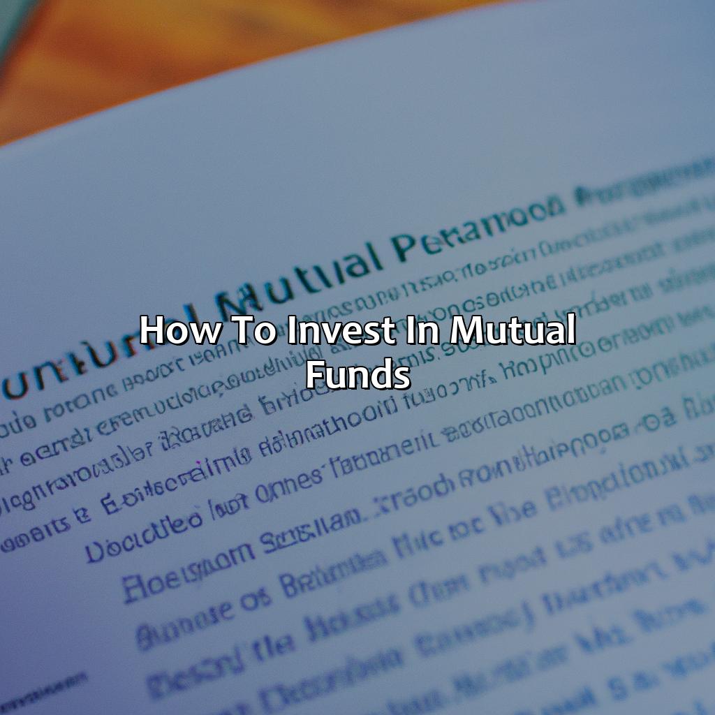 How to Invest in Mutual Funds-what is a mutual fund investment?, 