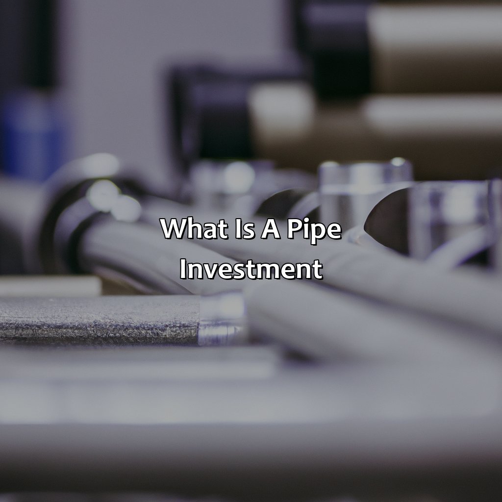 What Is A Pipe Investment?