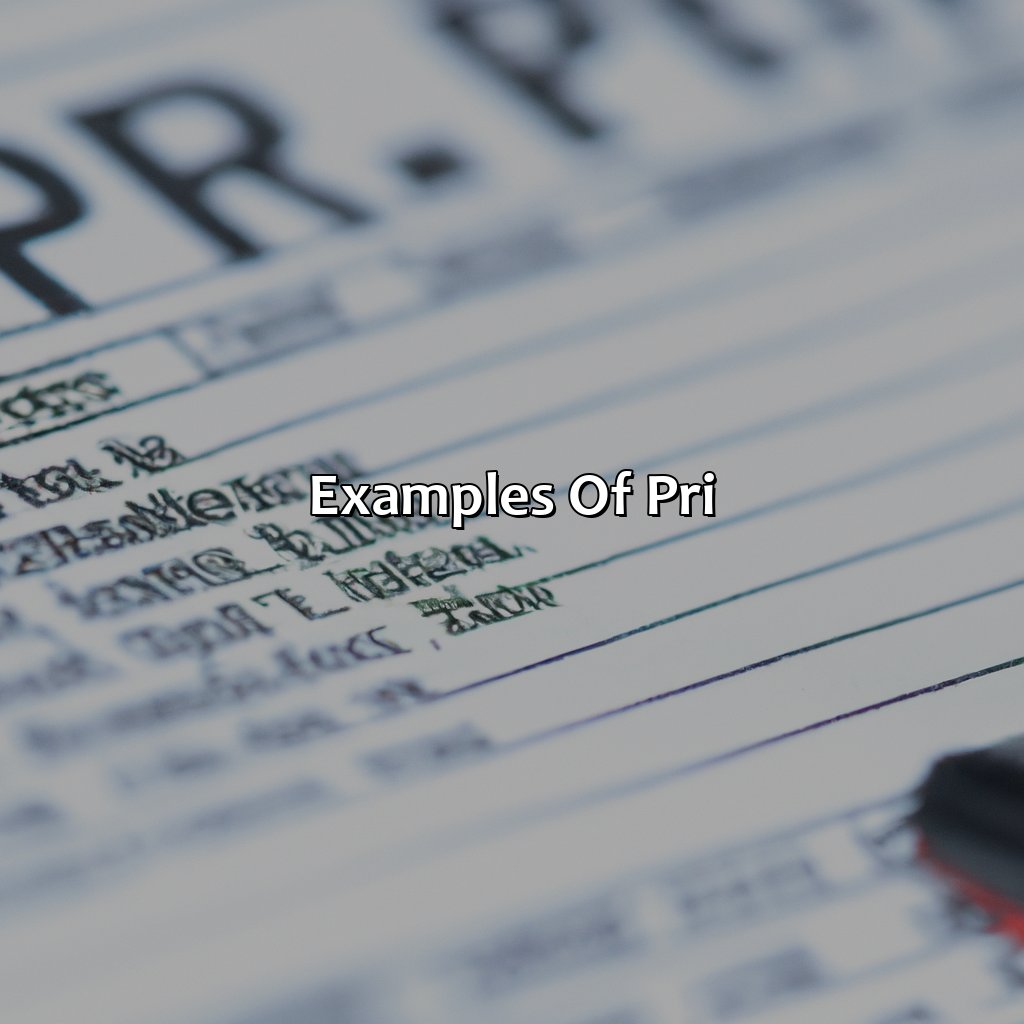 Examples of PRI-what is a program related investment?, 