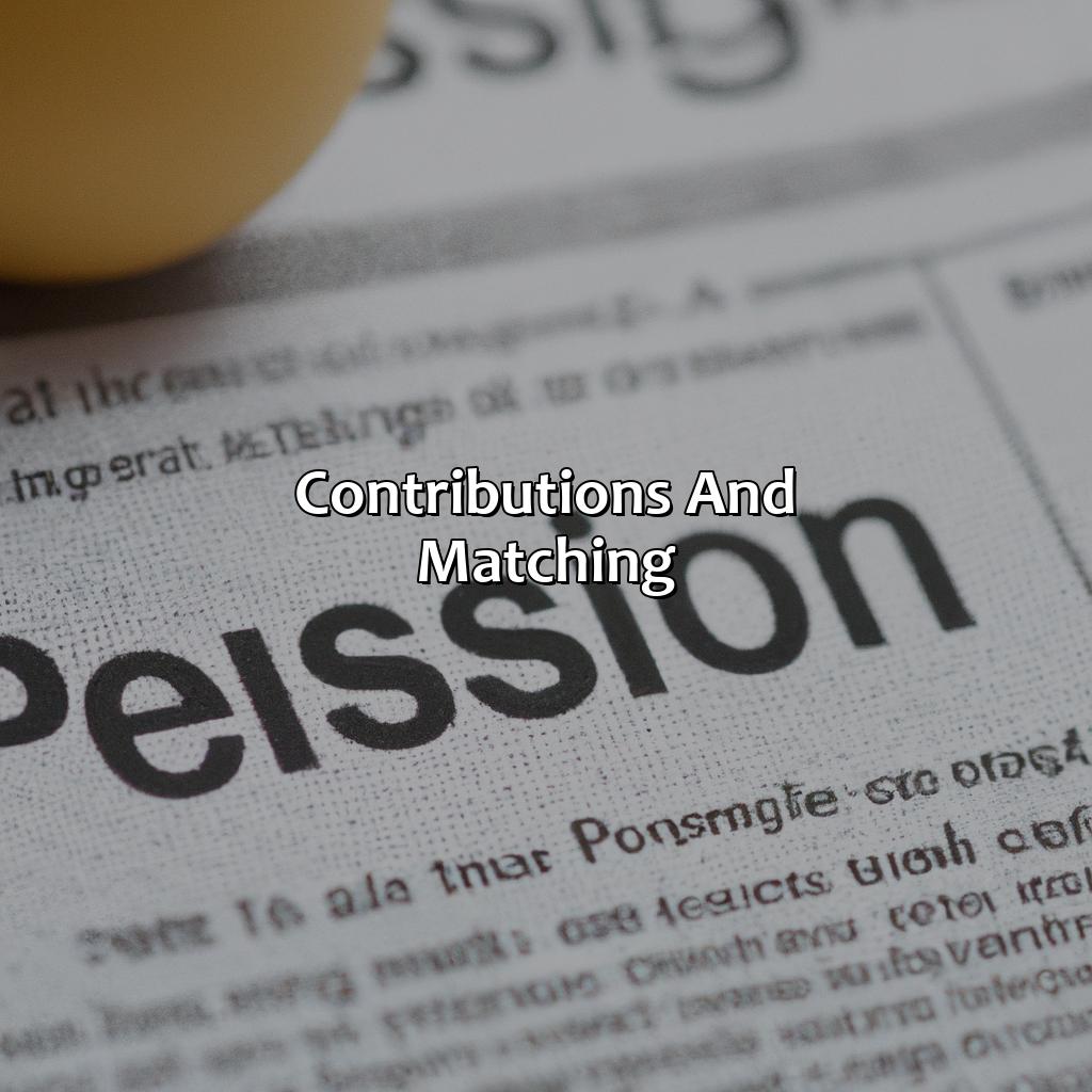 Contributions and Matching-what is a registered pension plan canada?, 